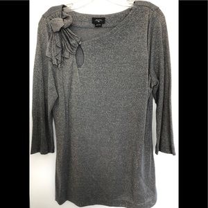 DELETTA FOR ANTHROPOLOGIE SPARKLE TOP